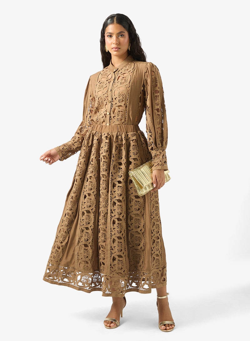 Khizana Lace Top & Skirt Set - Image 1