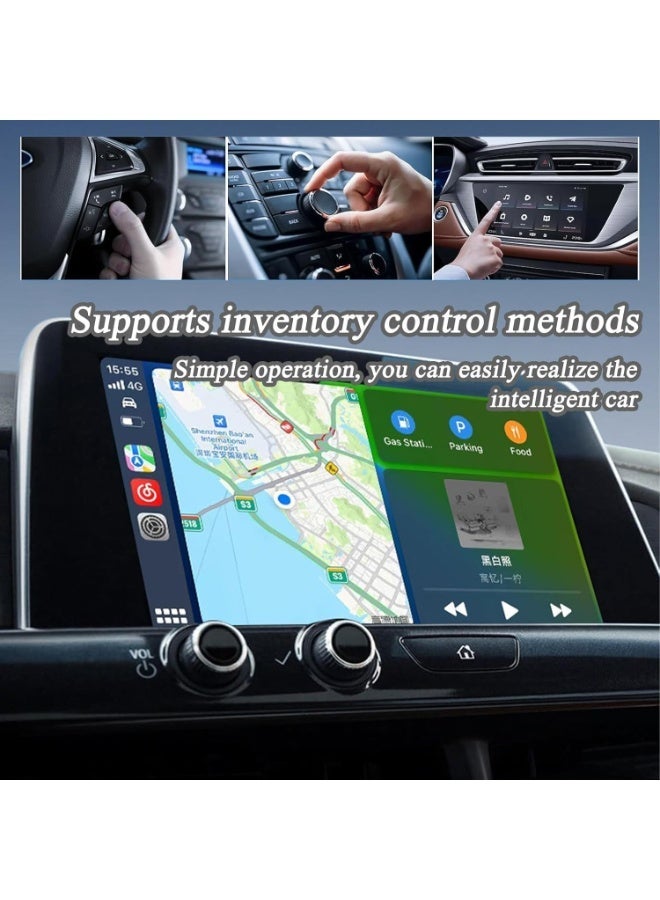 YOUWE7 Wireless Carplay Adapter, Wired CarPlay to Wireless CarPlay, Plug and Play 2-in-1 Carplay Adapter Compatible for iPhone iOS 10+ & Android Car Screen, No Delay - Image 4