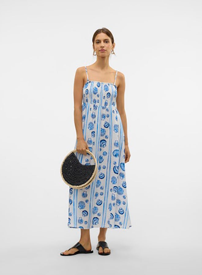 Vmtine Tira Bandeau 7/8 Dress Wvn Ga