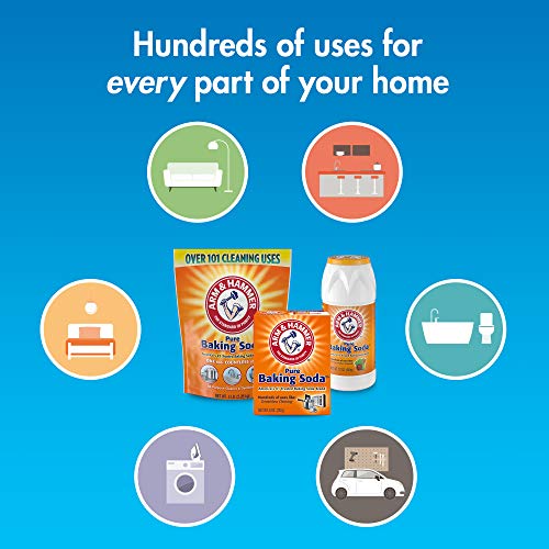 Arm & Hammer Pure Baking Soda, 8oz, Pack of 2 - Image 4