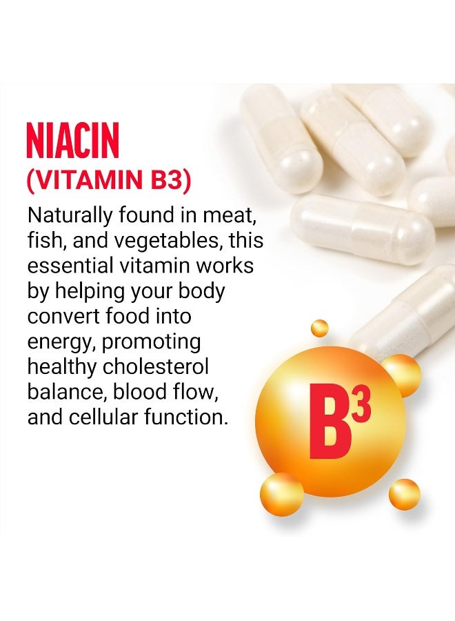 Force Factor Niacin 500mg Dietary Supplement for Adults - Image 3