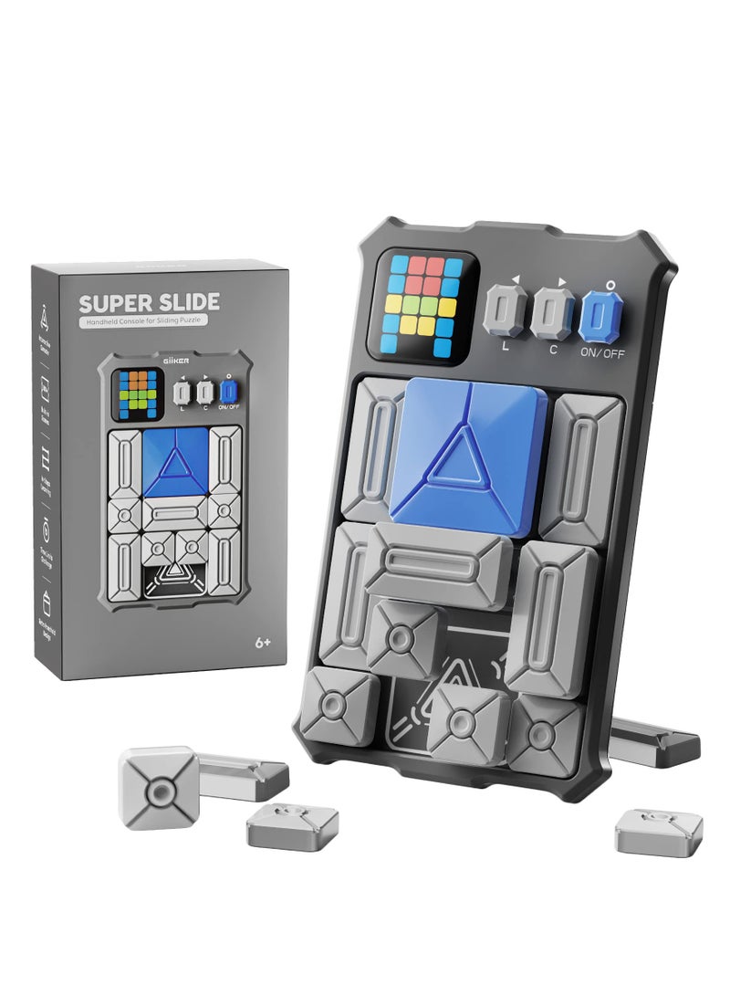 SYOSI ألعاب ألغاز السلايد الخارقة، تحديات بمستوى 500+ أحجية لألعاب العقل، ألعاب STEM للأطفال، ألعاب ألغاز لتعلم الأطفال والمراهقين، ألعاب للسفر، هدايا للأولاد والبنات - Image 1
