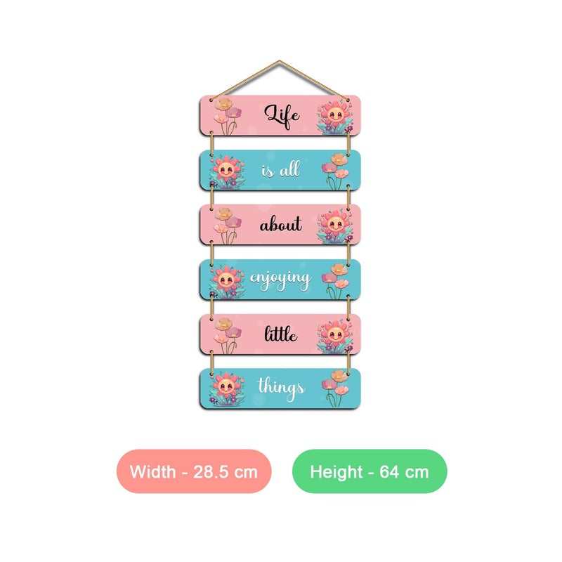 Kaameri Bazaar عناصر زخرفية معلقة من الخشب - تمثال جداري للحياة لغرفة المعيشة، غرفة النوم، المطبخ وزينة الجدران المنزلية - Image 2