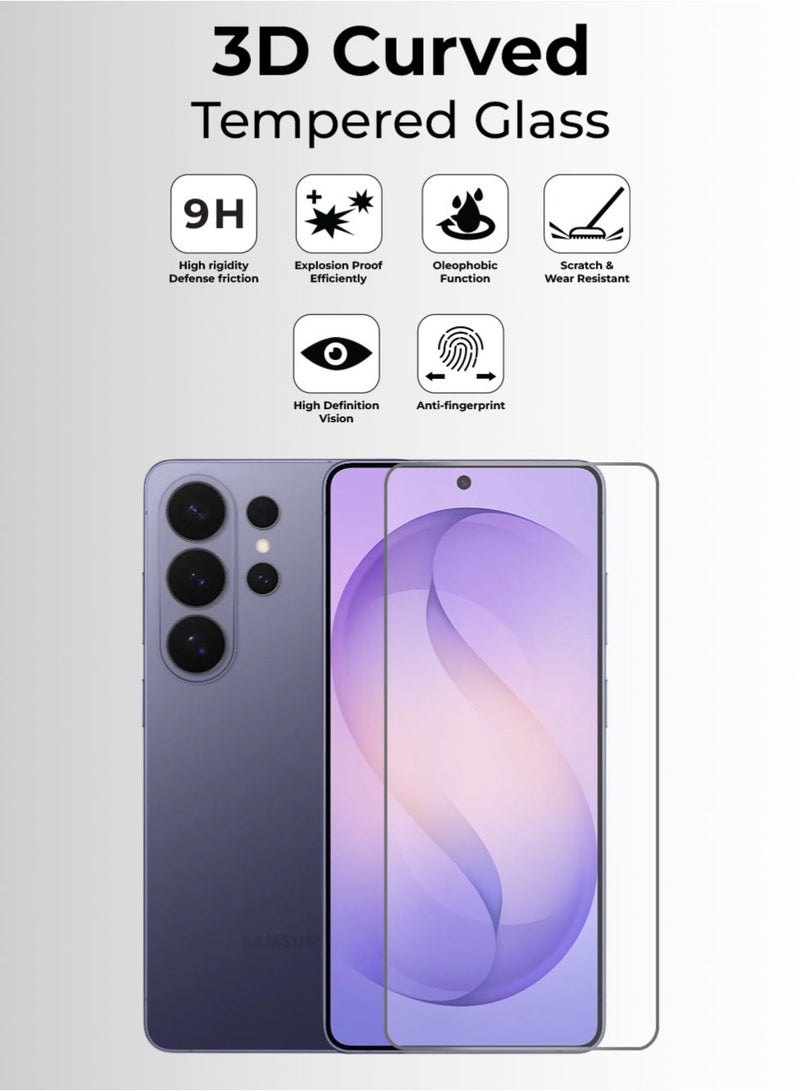 Glassology 9H Tempered Glass Screen Protector for Samsung Galaxy S26 Ultra – HD Clear, Scratch & Impact Protection - Image 3