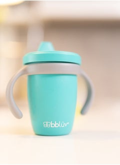 bbluv bblüv Küp Convertible Silicone Sippy Cup | 4M+ | Spill-Proof, BPA-Free, Soft & Flexible | 5-in-1 Transition Cup with Handles, Straw & Lid | 240ml Baby & Toddler Training Cup  - Image 2
