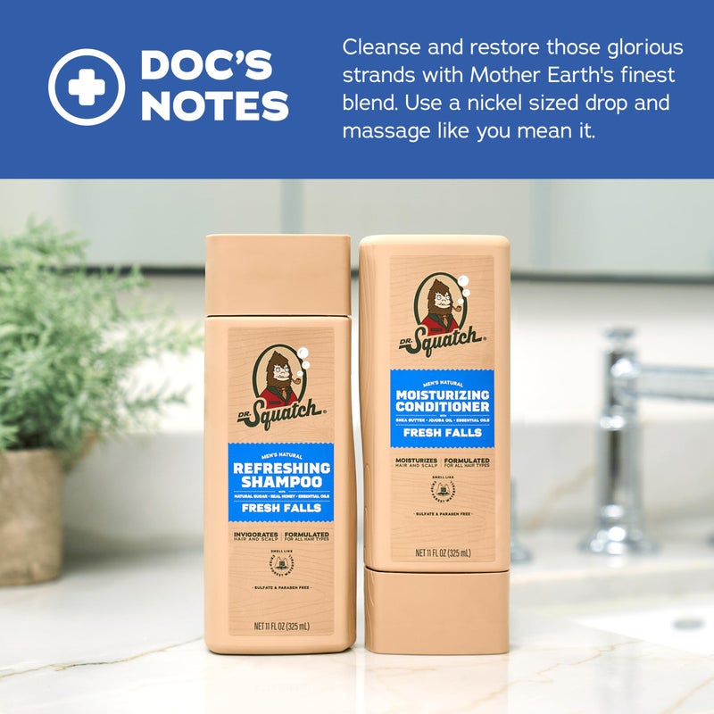Dr. Squatch مجموعة شامبو وبلسم الشعر Fresh Falls من Dr. Squach - Image 5