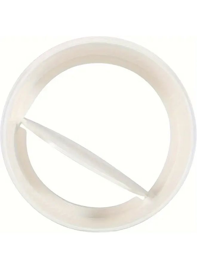Heavy Duty ABS Non Return Valve 125mm 3 Port 3 4 BSP Thread White Plastic HVAC Plumbing - Image 2