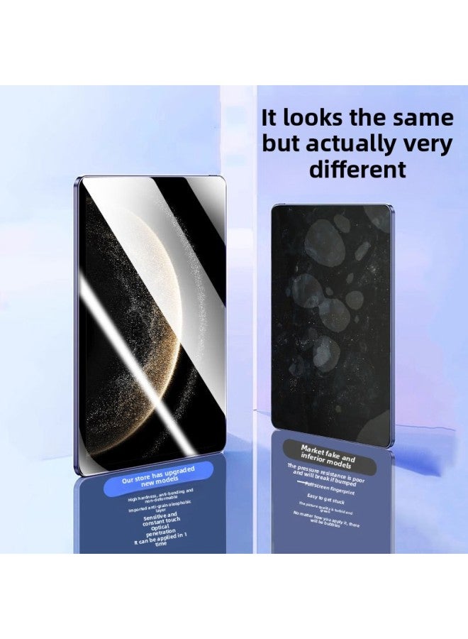 For Huawei Tablet MatePad Tempered Film 11.5s Full Screen HD Film Pad11 Anti-fingerprint Air Anti-drop-Color:Blue Light 2 Pieces [tempered Film]_with Wooden Box Packaging-Size:Applicable To For Huawei Matepad Standard Edition( 11inch )