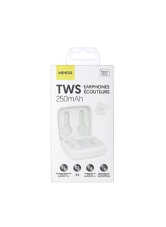 Miniso MiniSounds-Half-in-ear TWS Wireless Earphones TS16C(White) 