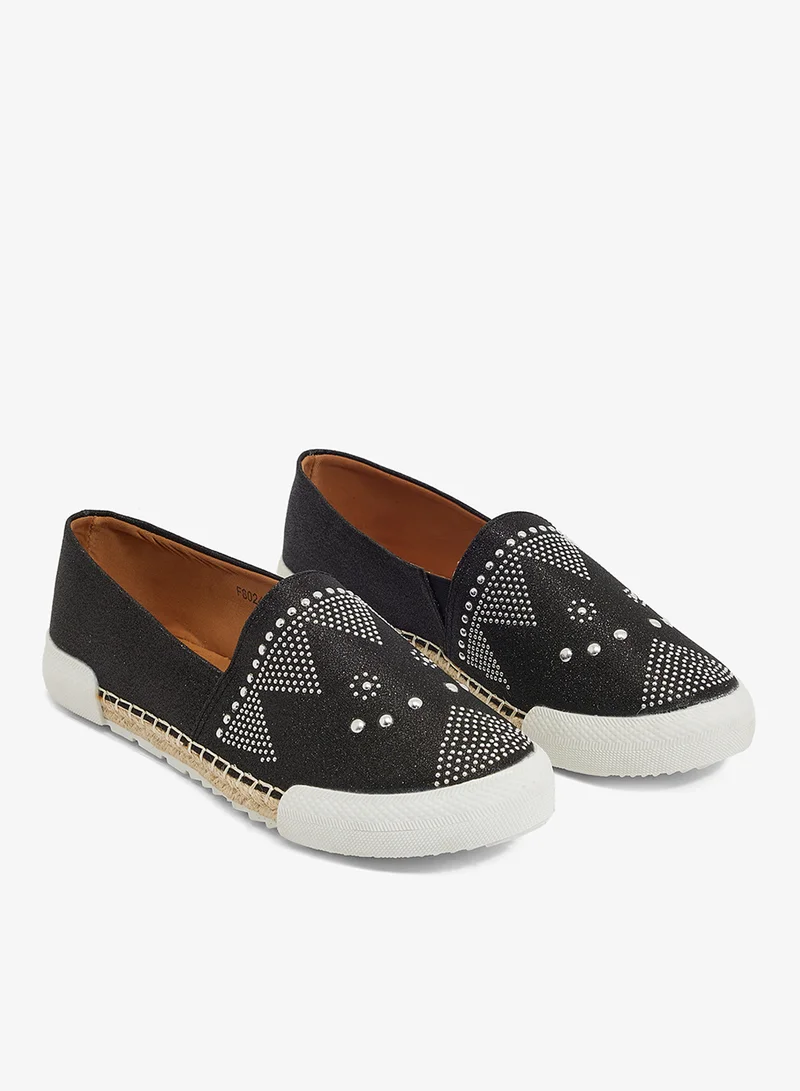 Savannah Collection  Studded Espadrille for Women | Best Price UAE