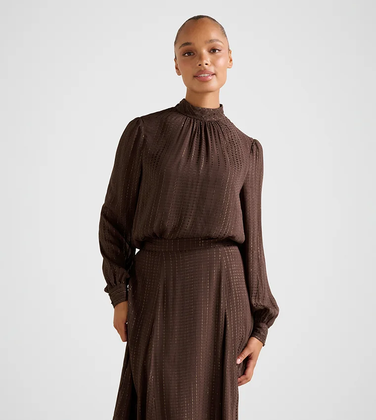 Forever New Preslee Neck Tie Blouse
