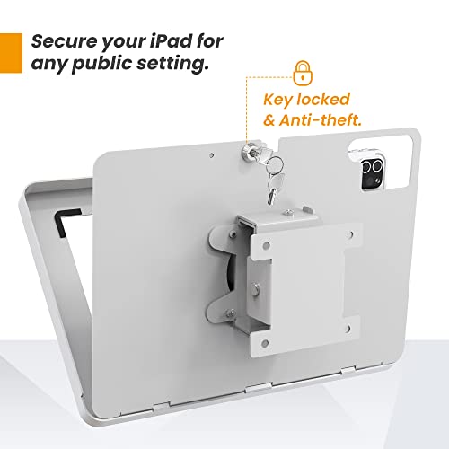 Beelta Tablet Wall Mount Compatible with 10.9" iPad 10th, Pro 11" 1 2 3 4, Air 4 5, Air 11", iPad 11"(A16) - BSW101WA - Image 4