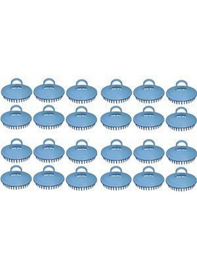 سينشري فرشاة تدليك فروة الرأس بالشامبو 100 لون أزرق 24 فرشاة