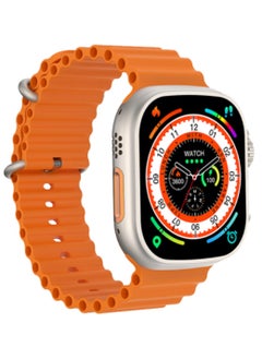 Generic Ultra Watch with 7 Bands, Touch Screen, Bluetooth Call, Receiving Notifications, Fitness Tracker, Heart Rate Sensor, iOS and Android, gold  - Image 4