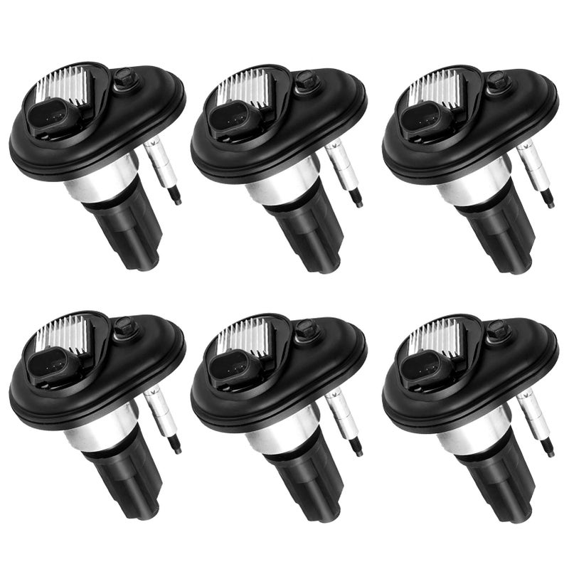 NPAUTO Ignition Coil Pack Set of 6 fit for 2002 2003 2004 2005 2006 Chevy Trailblazer Colorado GMC Canyon Envoy XL XUV Isuzu Ascender Oldsmobile Bravada 42 35 28 UF303 C1395