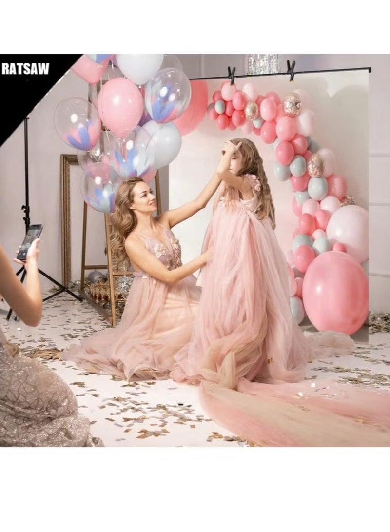 أوك حامل خلفية صور التصوير الفوتوغرافي الاحترافي ، حامل دعم إطار الخلفية على شكل حرف T مع مشابك لاستوديو الفيديو - Image 4