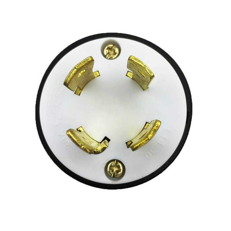 DSkoiph موصل قفل صناعي من نوع NEMA L14-30P 30 أمبير 125/250 فولت 4 دبابيس - Image 3