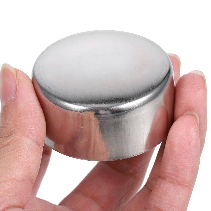 Stainless Steel Handrail End Caps 45mm Round Replacement Accessories 2 Pack - Image 5