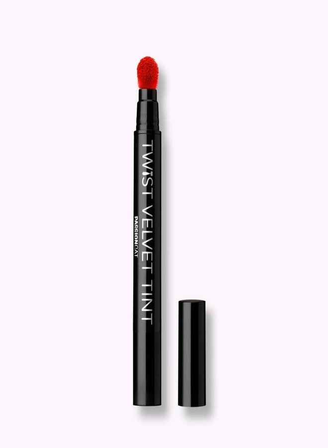 PASSIONCAT Long Lasting Lip Stain for Lips and Cheek Tint | High Pigment Color | lightweight Matte Finish | Weightless | Full Coverage | Twist Velvet Tint #1 (No.1) - Image 1