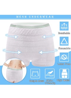 SYOSI Maternity Knickers Mesh Panties Postpartum Disposable Mesh Postpartum Underwear Hospital Mesh Underwear  - Image 4