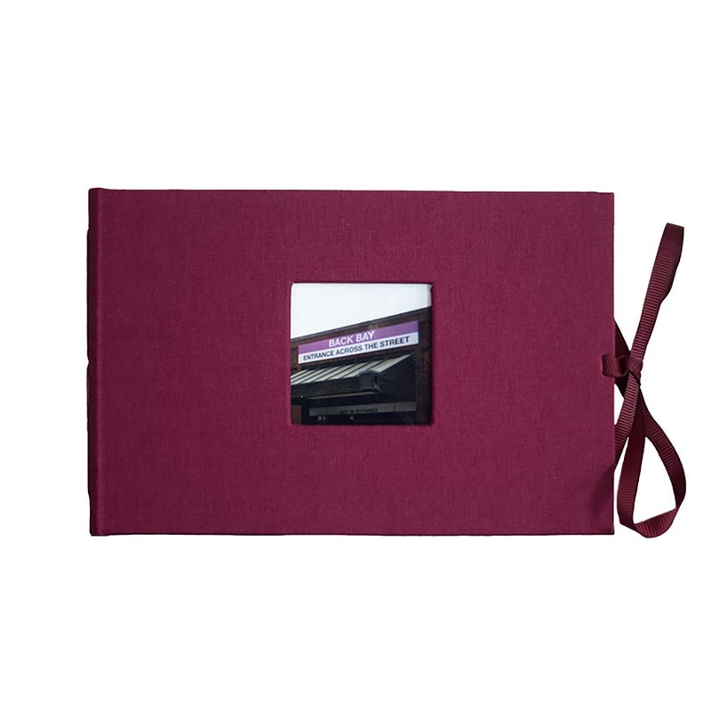 Kolo Noci Small 4x6 Photo Album Holds 24 Photos Ideal for Weddings and Baby Books Bordeaux