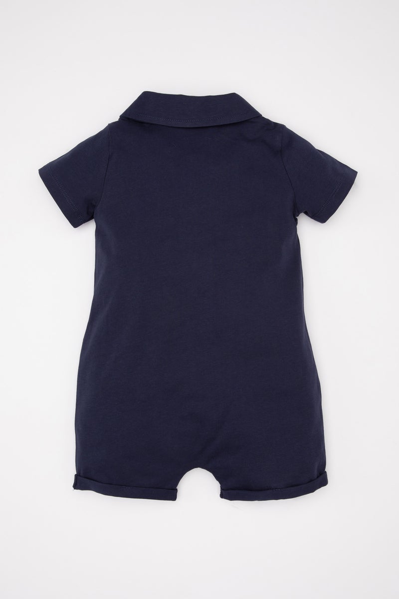 DeFacto Baby Boy Palm Tree Patterned Jumpsuit  - Image 5