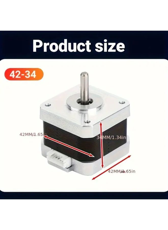 Stepper Motor 1PC High Torque Precision Low Noise for 3D Printer Upgrade - Image 2