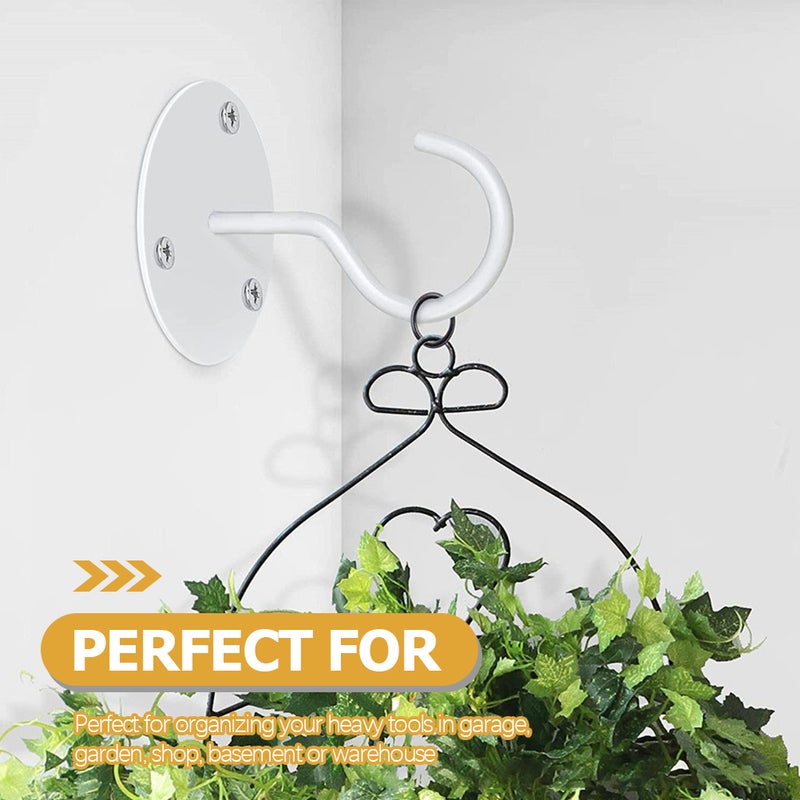 5pcs Iron Art Ceiling Hooks Ceiling Hangers Screw In Ceiling Hooks - Image 5