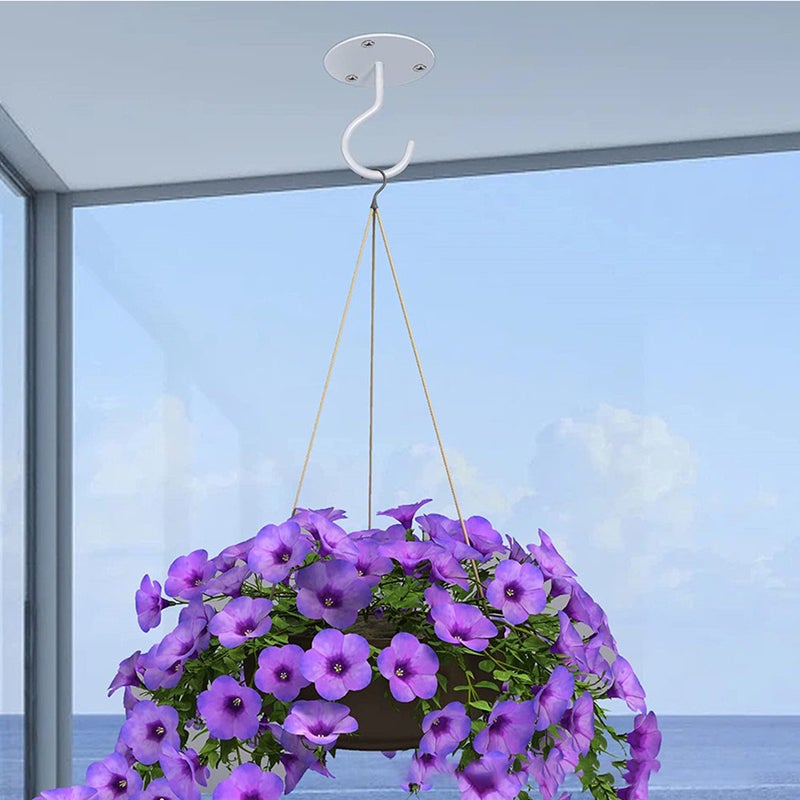 5pcs Iron Art Ceiling Hooks Ceiling Hangers Screw In Ceiling Hooks - Image 4