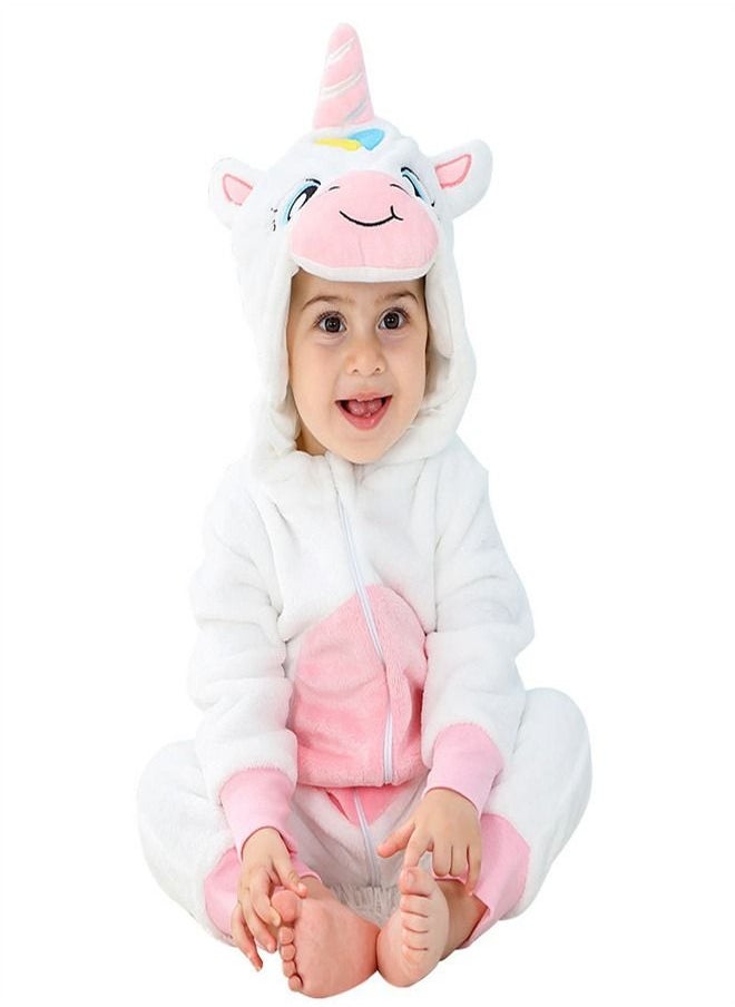 Loquat - Baby Three-Dimensional Modeling Hooded Bodysuit - Image 1