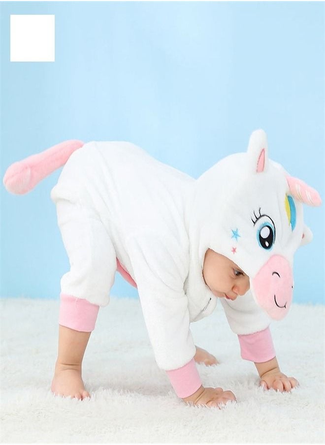 Loquat - Baby Three-Dimensional Modeling Hooded Bodysuit - Image 1