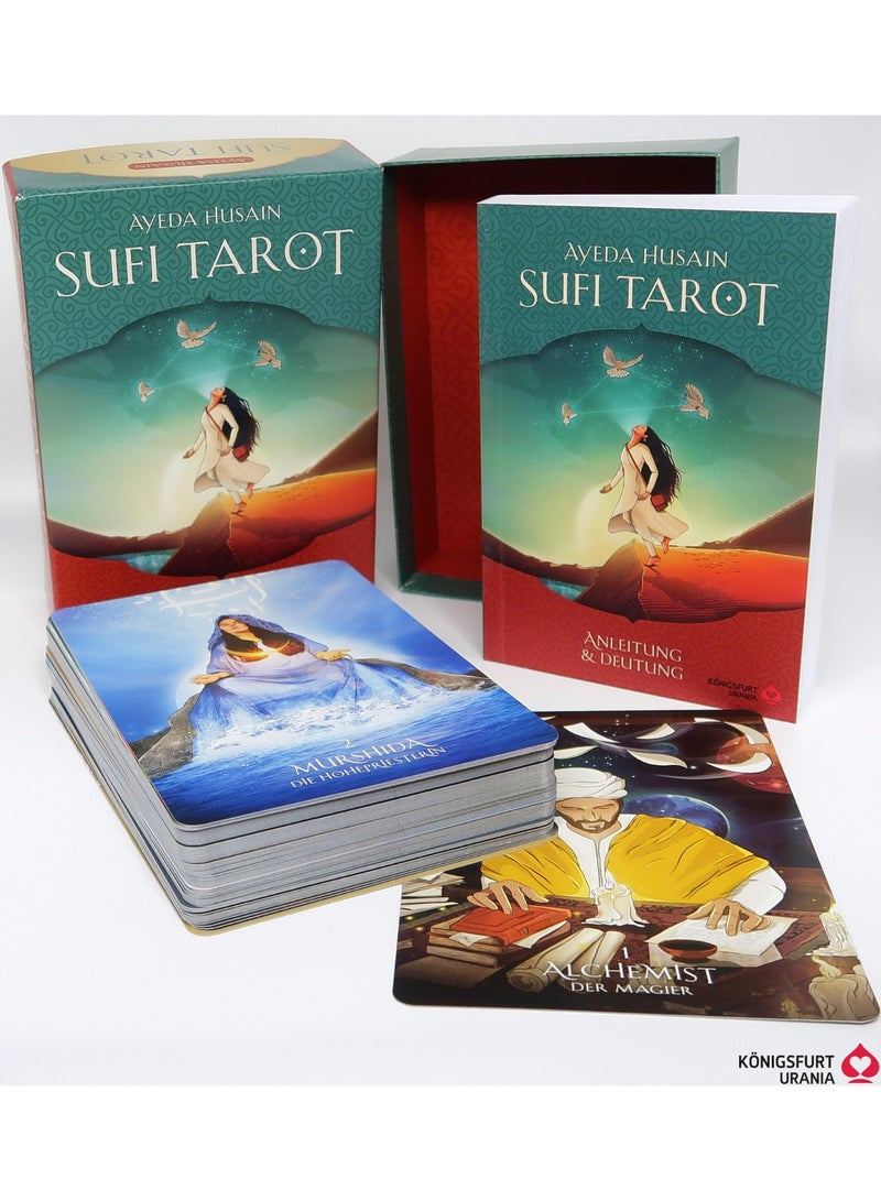 NIBEMINENT Sufi-Tarot - Der Weg des Herzens: 78 Tarotkarten mit Anleitung [German] - Image 1