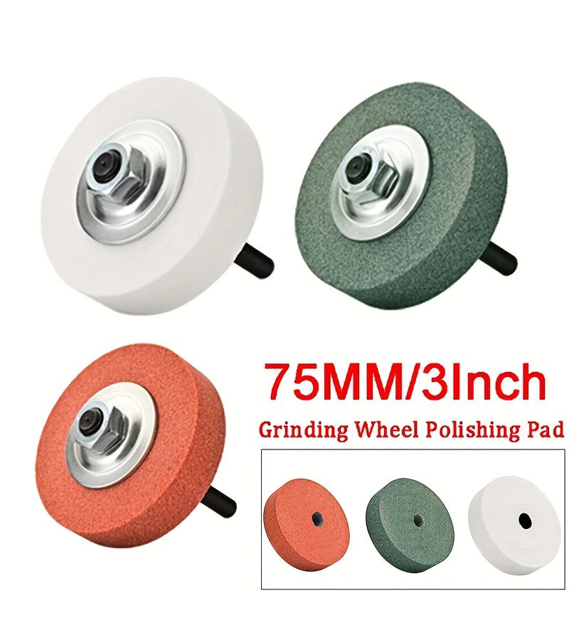 1Pc Red Grinding Stone Wheel Cloth Disc Abrasive for Bench Grinder Metal Processing 20mm Hole - Image 2