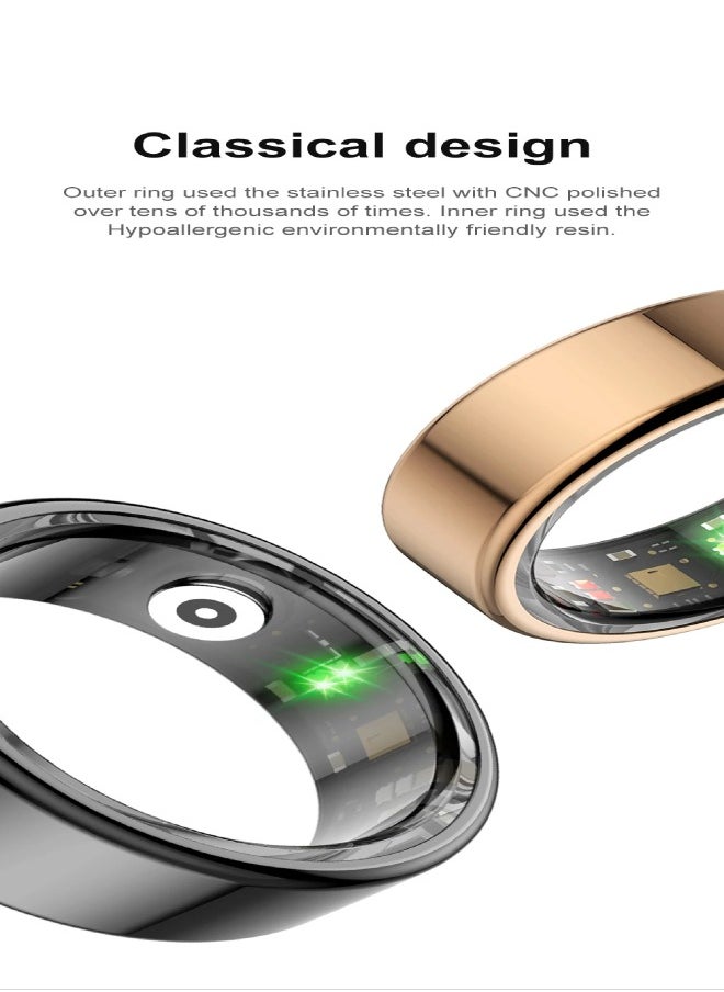 ColMi COLMI R02 Smart Ring with Charging Case for Men Women Battery Life 3-5 Days, Health Monitor, 5ATM Waterproof  - Image 5