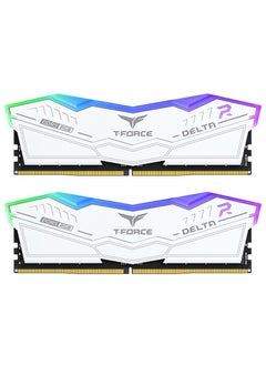 TeamGroup 16GB (2X8GB) 3600MHz DDR4 DESKTOP RGB GAMING RAM - WHITE  - Image 1