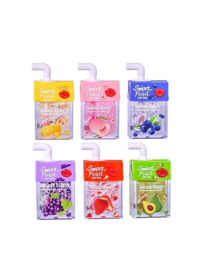 Sweet Fruit Magic Lip Oil by Romantic Beauty Changes colors based on your PH (Peach) - Image 2