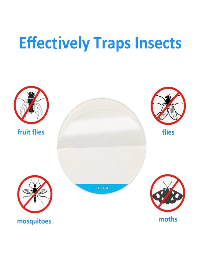 Dichroma 24 Pack Refill Glue Boards 3.4 Inches Sticky Pads Compatible with DynaTrap DT152 and Katchy Duo Indoor Insect Fly Mosquito Trap Bug Catcher Mosqusito Lamp - Image 3