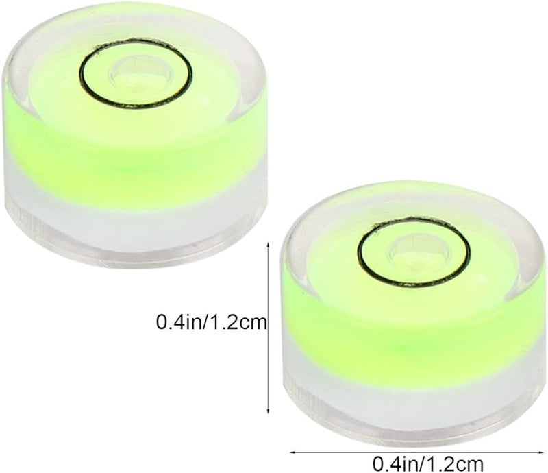 16 قطعة مجموعة مستوى الفقاعي الدائري 25 ملم قطر أداة قياس دقيقة - Image 3