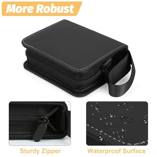 Foalgo Trading Card Binder, Card Collection Binder Album Folder with 80 Side Loading Pockets, 1 Pocket Trading Card Album Folder for TGC,MTG, Baseball Cards, Yugioh - Image 2