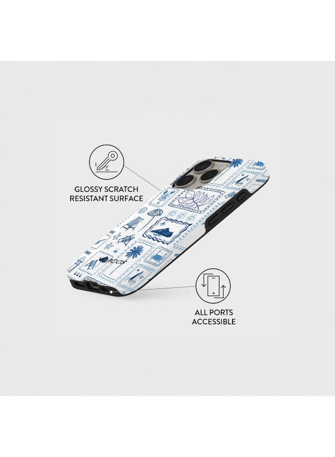 موبكوس جراب آيفون  برو ماكس بريميوم بتصميم جزيرة العطلات - Image 3