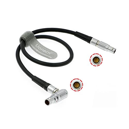 Uonecn LCD EVF Cable FGG.1b 16 pin Male to FHG.1b 16 pin Male Cable for LCD EVF Elbow Red Epic Scarlet Red One. - Image 1