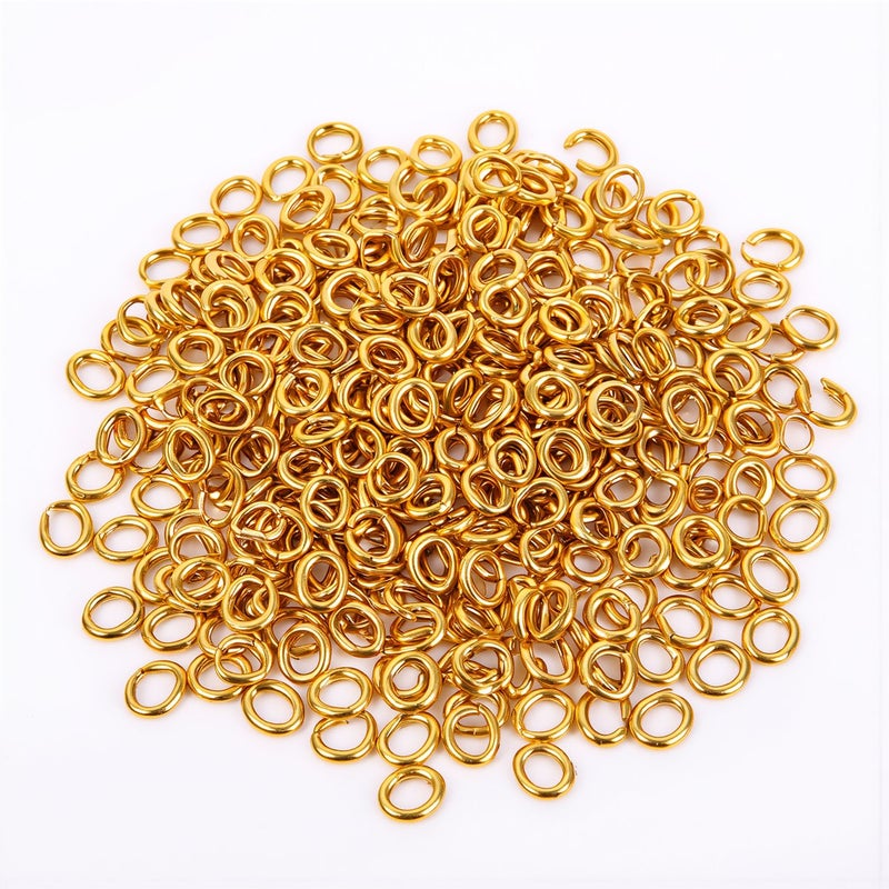Upgraded Screw Eye Pins 400Pcs Deep Thread No Fall Off Jewelry Making - Image 5
