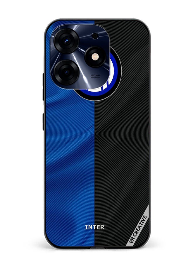 VR CREATIVE Protective Case Cover For Tecno Spark 10 Pro Inter Milan Logo Design Multicolour - Image 1