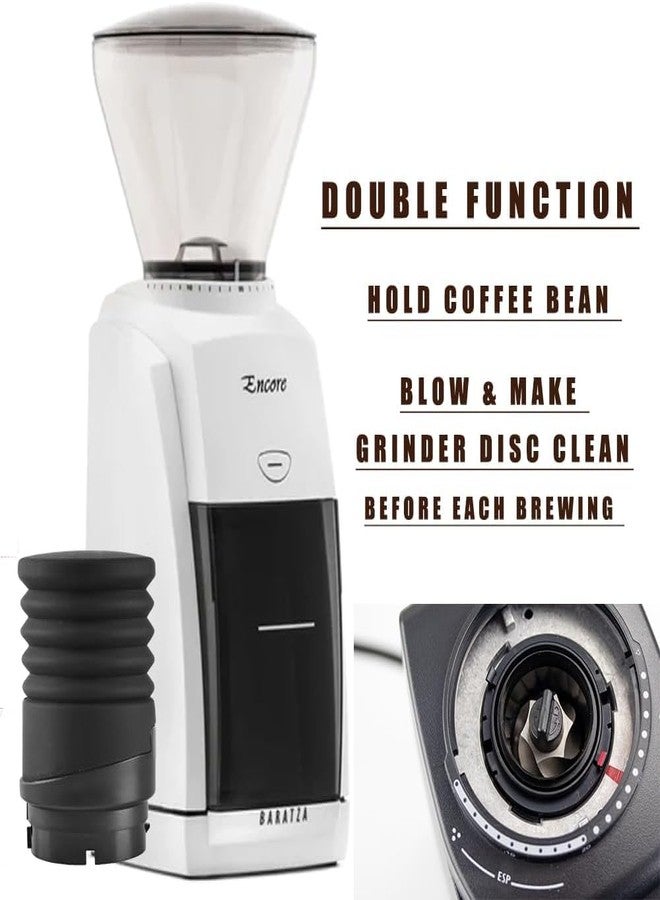 Sesama ‌Premium 2-in-1 Coffee Grinder Hopper with Silicone Bellow & Aluminum Lid | Perfect for Encore & Virtuoso Espresso Machines - Image 5
