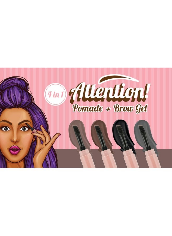 جي كات بيوتي - جل الحواجب وبوميد ٤ في ١ من جيه كات بيوتي، بني ناعم، مكياج وإكسسوارات نسائية - Image 1
