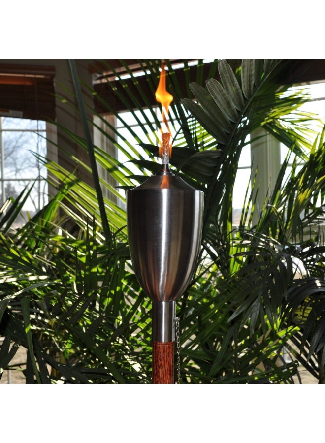 EricX Light Long Life Fiberglass Replacement Wicks for Tiki Torch  12 Piece  05 by 985 Inch - Image 5