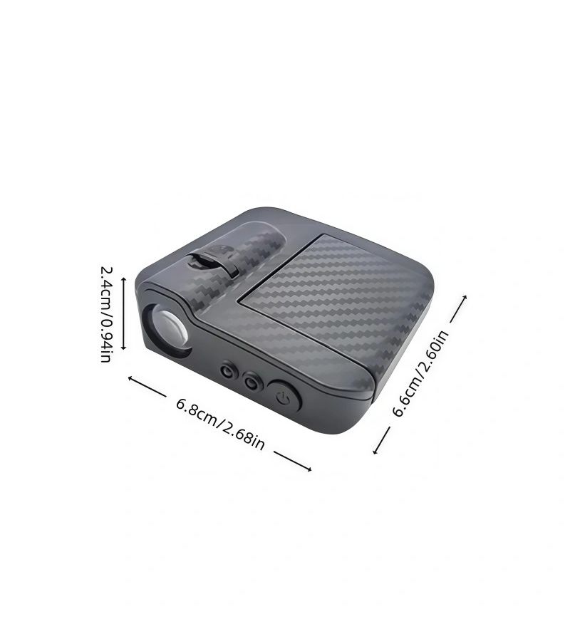 2 Pcs Skeleton Car Door Projection Welcome Light With Universal Infrared Sensor Easy Installation Compact And Practical - Image 4