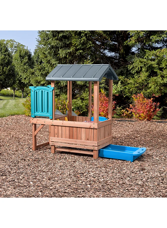 ستيب2 Woodland Adventure Playhouse & Slide