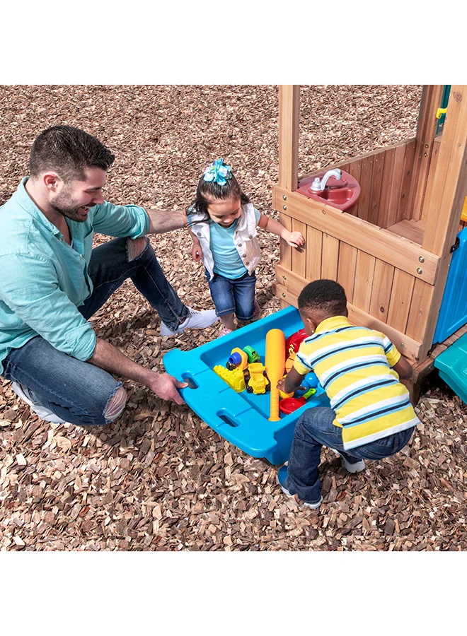 ستيب2 Woodland Adventure Playhouse & Slide