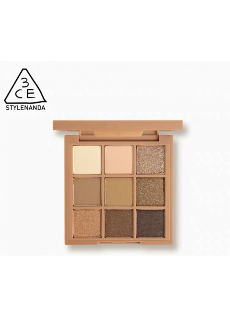 ثري سي إي 3CE لوحة ظلال العيون ذات تسعة ألوان